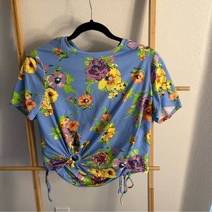 WAYF floral skirt and top set size L new with tags